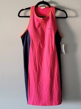 Sports Illustrated Colorblock Shelf Bra Racerback Dress Size Large